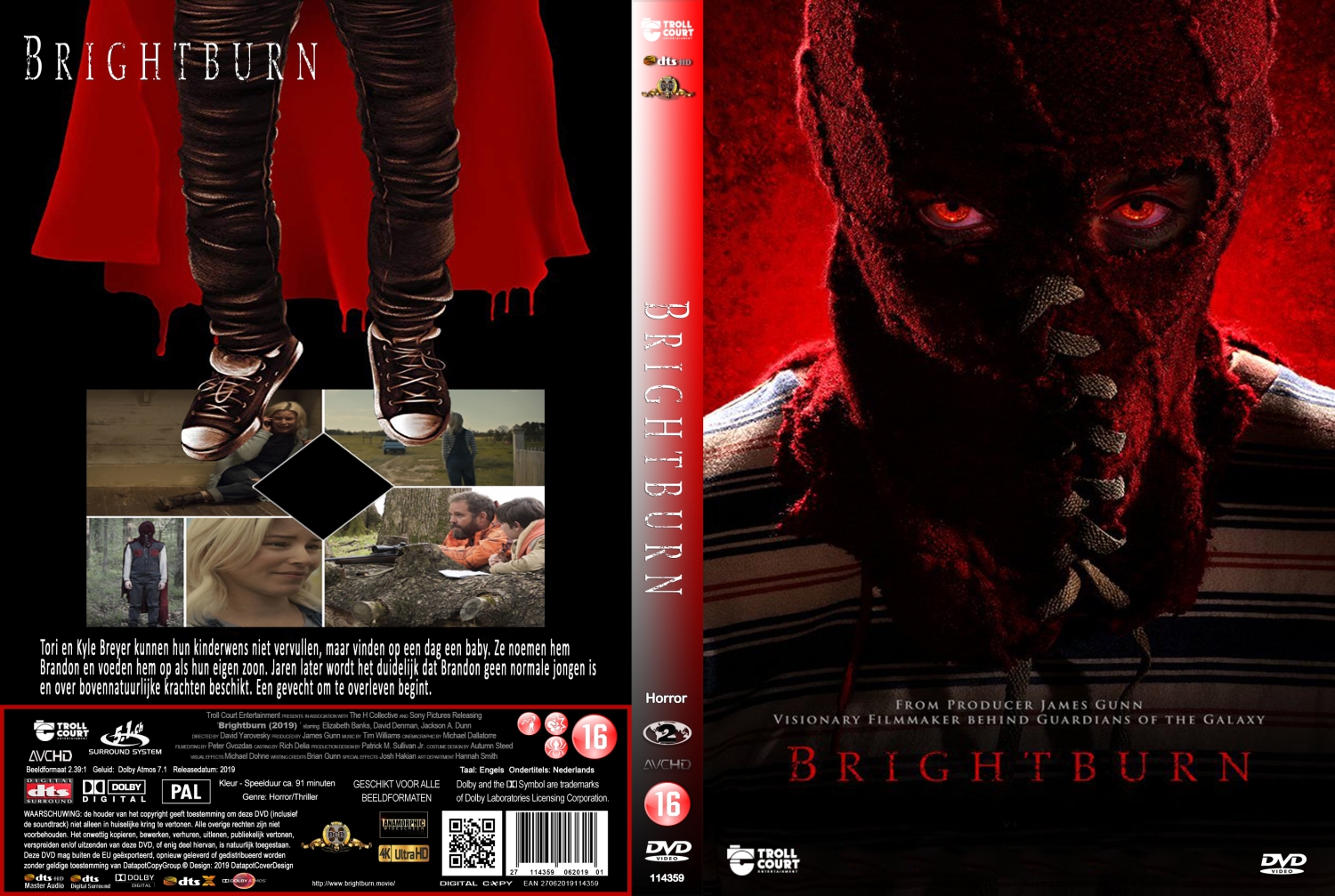 Brightburn (2019) DVD Cover | DVD Covers | Cover Century | Over 1.000. ...