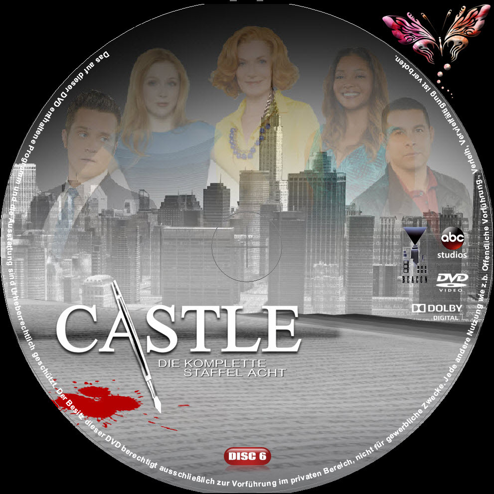 Castle Staffel 8 | DVD Covers | Cover Century | Over 1.000.000 Album ...