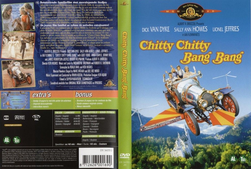 Chitty Chitty Bang Bang DVD NL | DVD Covers | Cover Century | Over 1. ...