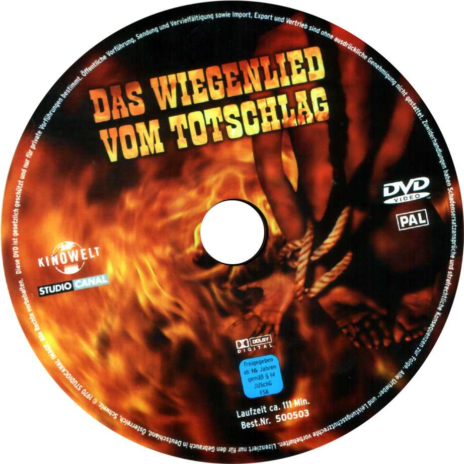 Das Wiegenlied Vom Totschlag | DVD Covers | Cover Century | Over 1.000. ...