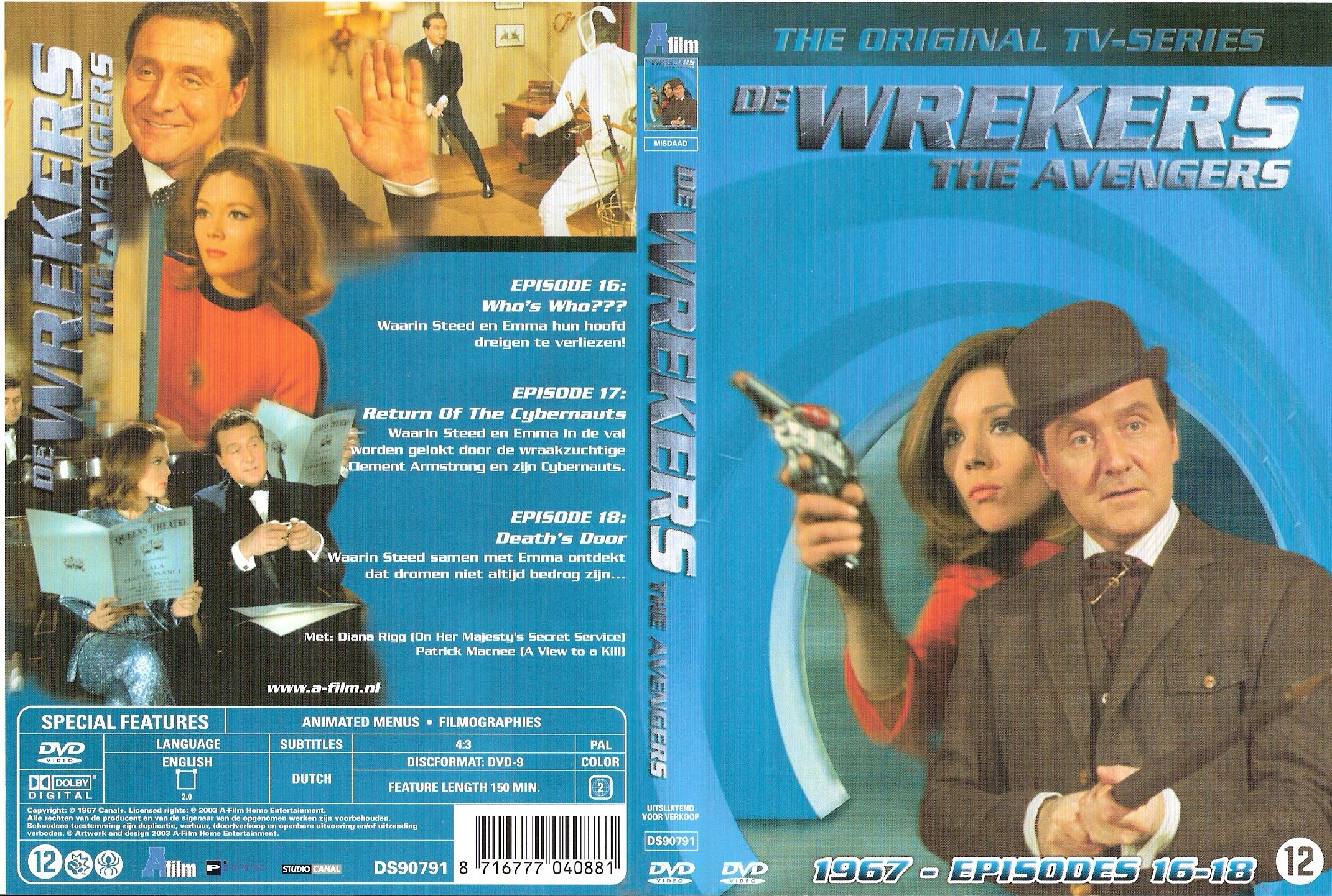 De Wrekers 1967 Vol. 06 DVD NL | DVD Covers | Cover Century | Over 1. ...