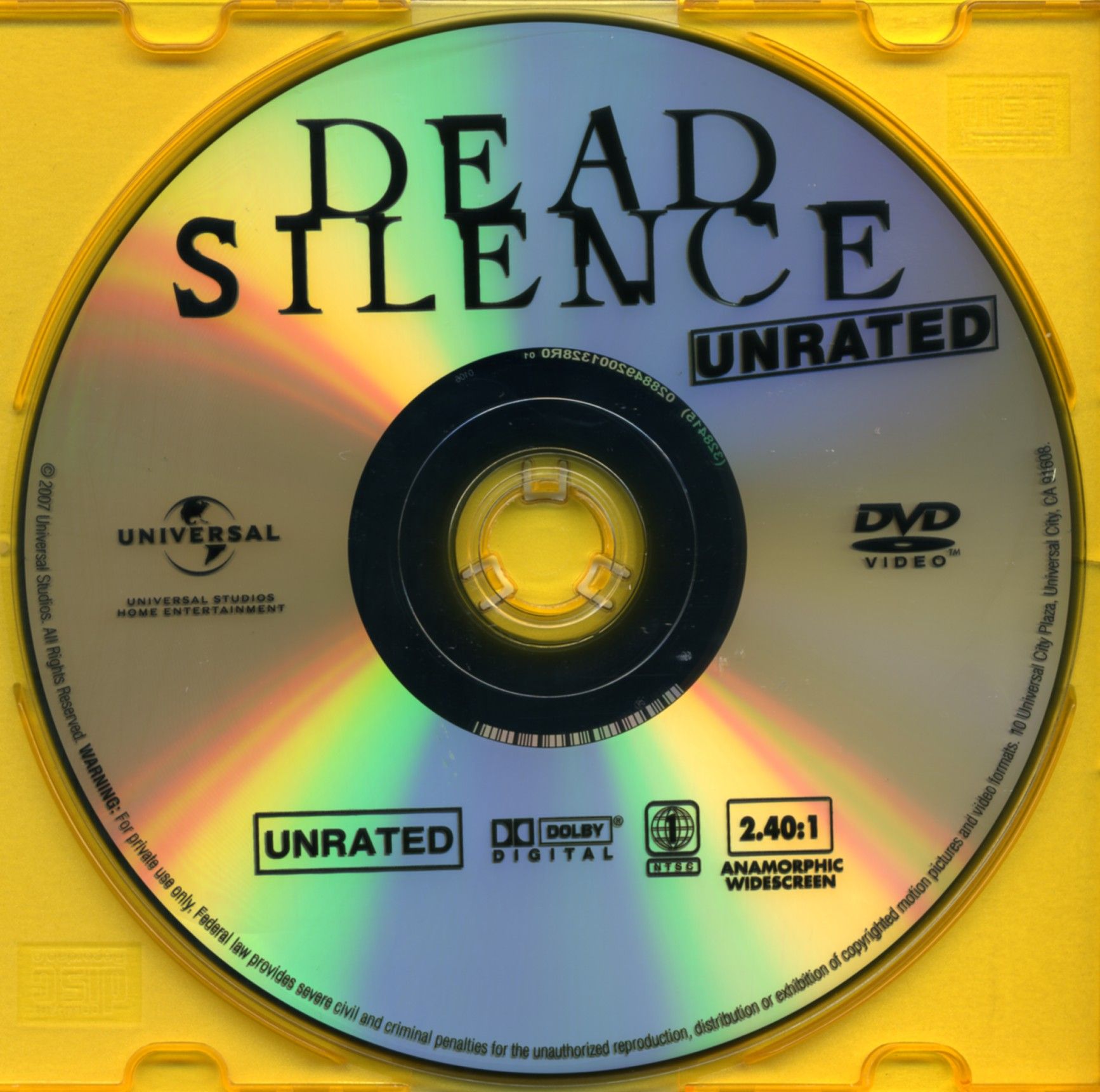 Dead Silence 2006 Unrated DVD CD | DVD Covers | Cover Century | Over 1. ...