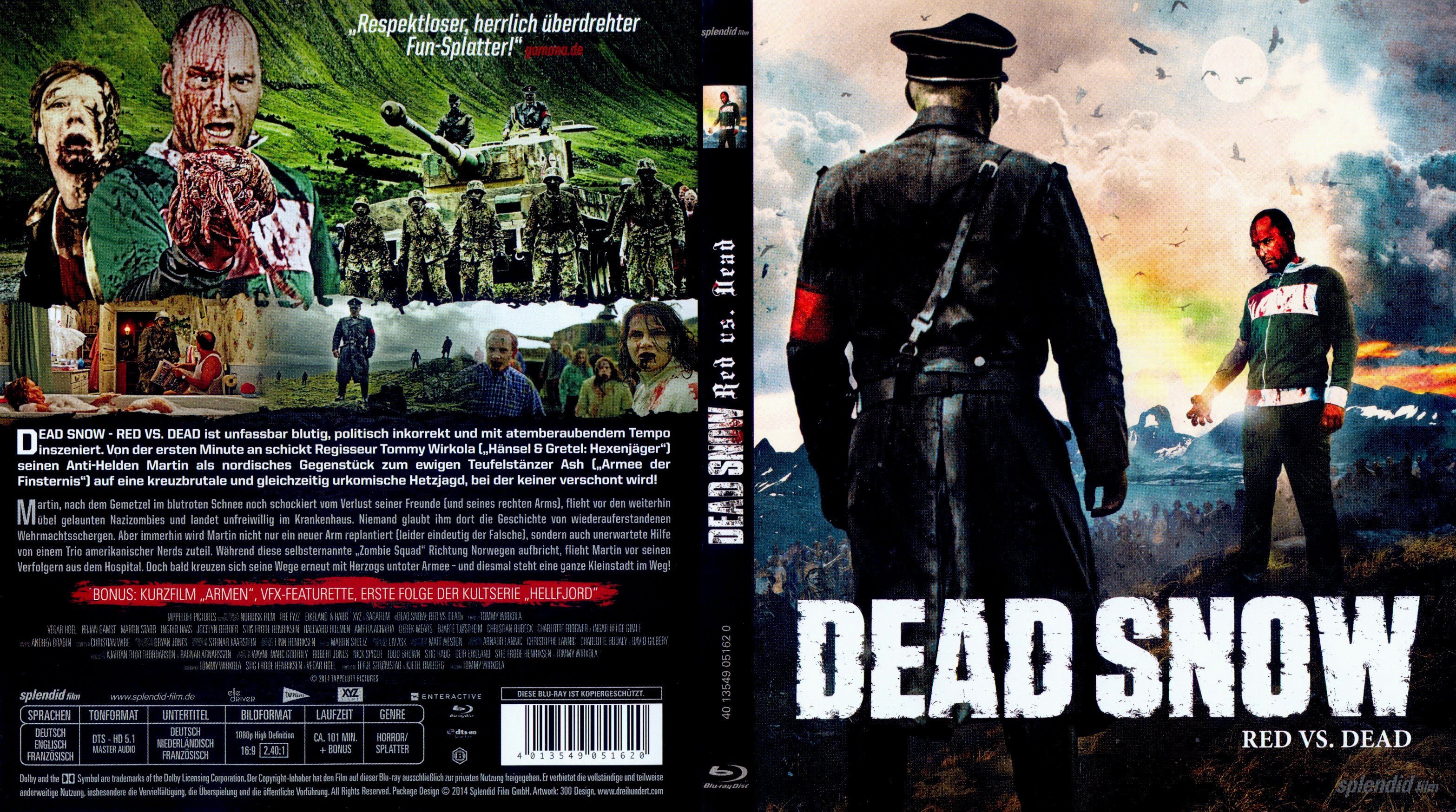 Dead Snow Red vs Dead | DVD Covers | Cover Century | Over 1.000.000 ...