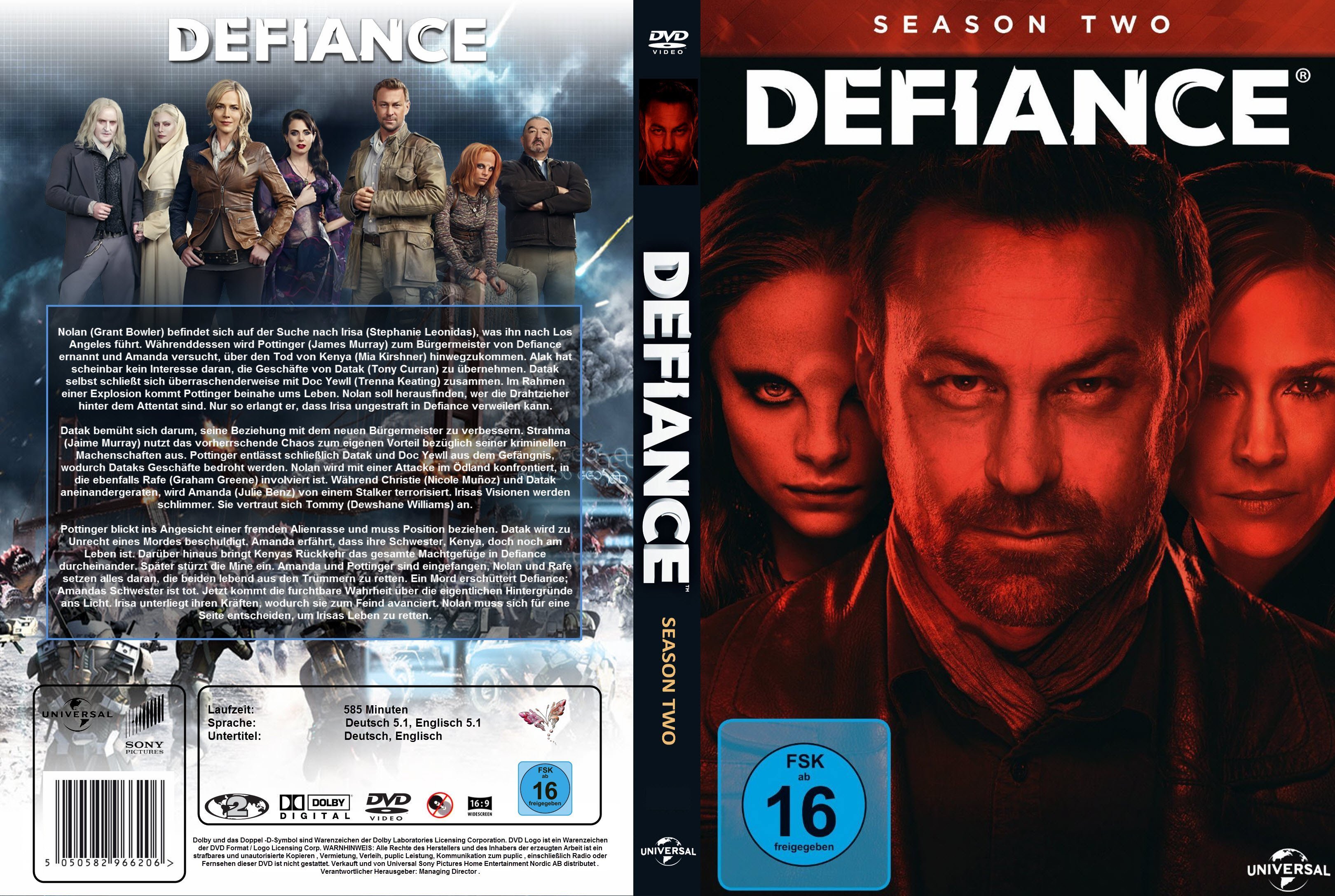 Defiance Staffel 2 4 | DVD Covers | Cover Century | Over 1.000.000 ...