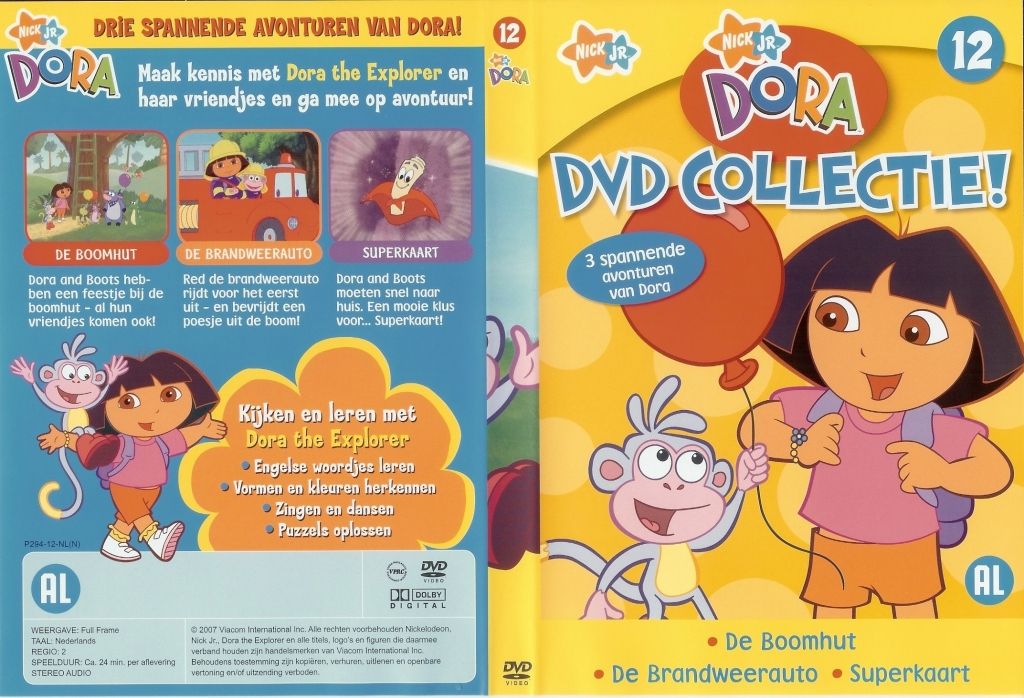 Dora The Explorer DVD Collectie Vol. 12 DVD NL | DVD Covers | Cover ...