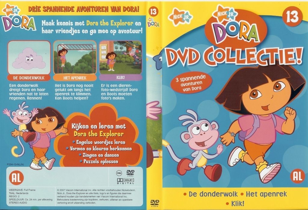 Dora The Explorer DVD Collectie Vol. 13 DVD NL | DVD Covers | Cover ...