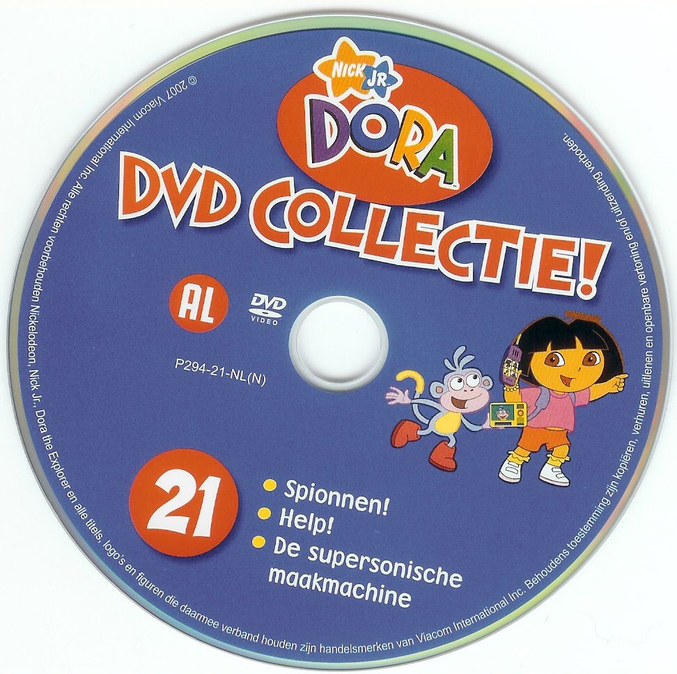 Dora The Explorer DVD Collectie Vol. 21 DVD CD | DVD Covers | Cover ...