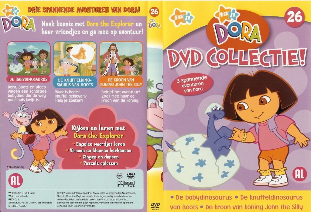 Dora The Explorer DVD Collectie Vol. 26 DVD NL | DVD Covers | Cover ...