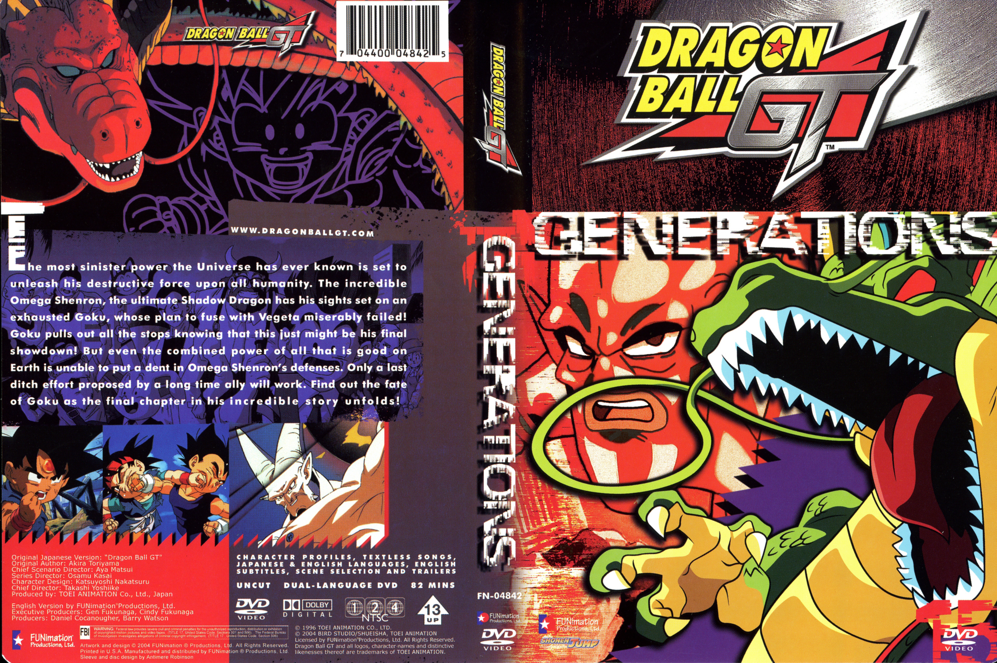 Dragon Ball Gt Generations Dvd Covers Cover Century Over 500 000 Album Art Covers For Free