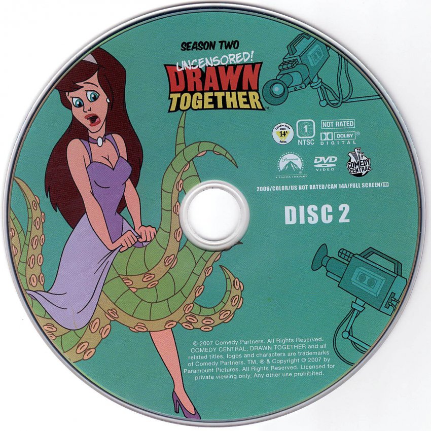 Drawn Together S2 D2 edited | DVD Covers | Cover Century | Over 1.000. ...