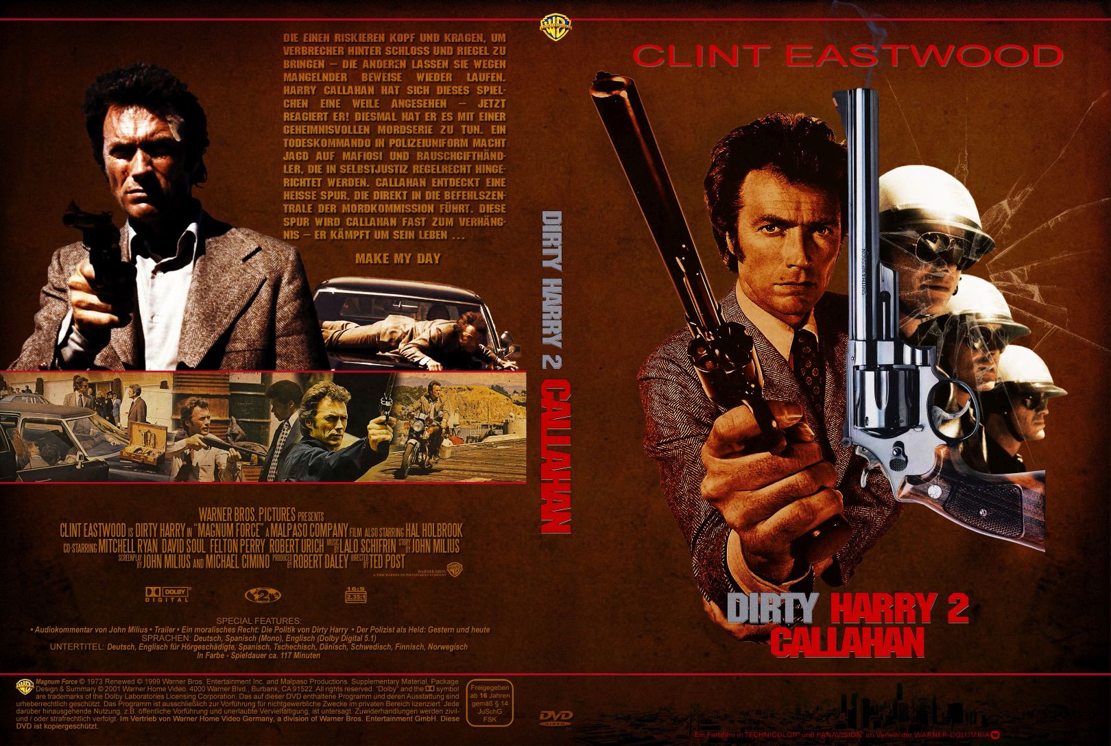 dirty harry 2 calahan DVD Covers Cover Century Over 1.000