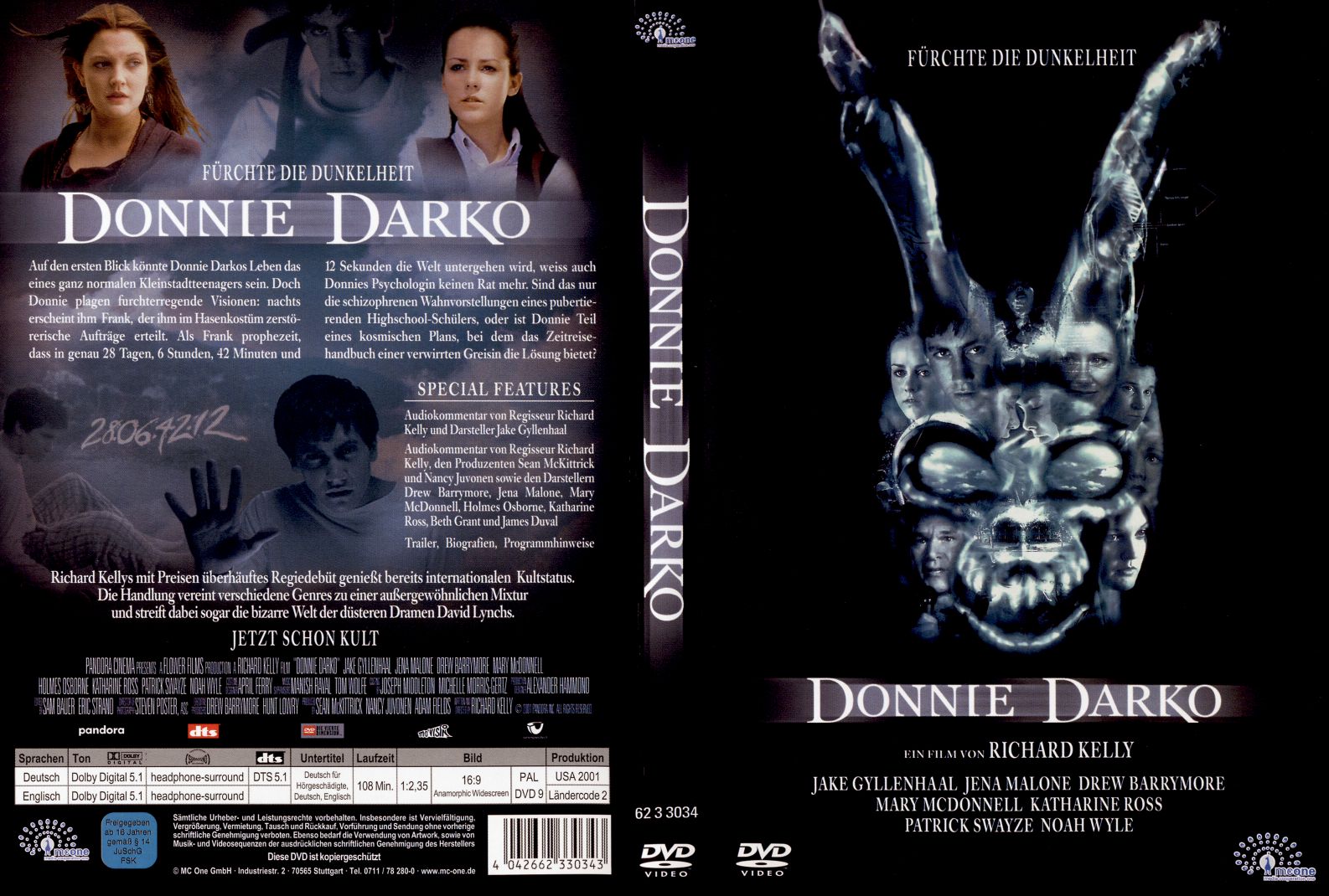 Donnie Darko Dvd Covers Cover Century Over 500 000 Album Art Covers For Free