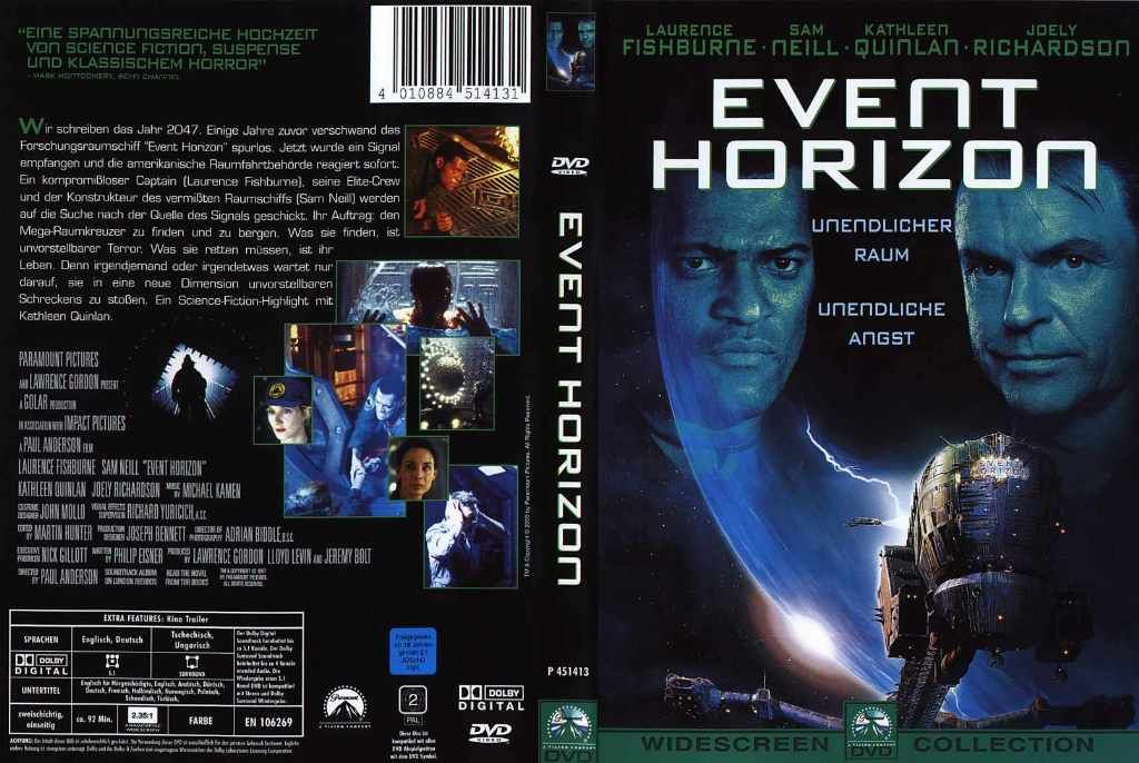 Event Horizon DVD DE | DVD Covers | Cover Century | Over 1.000.000 ...