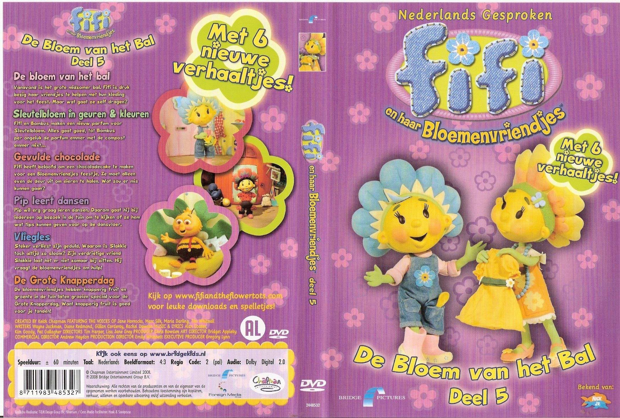 Fifi En Haar Bloemenvriendjes Vol. 05 De Bloem Van Het Bal DVD NL1