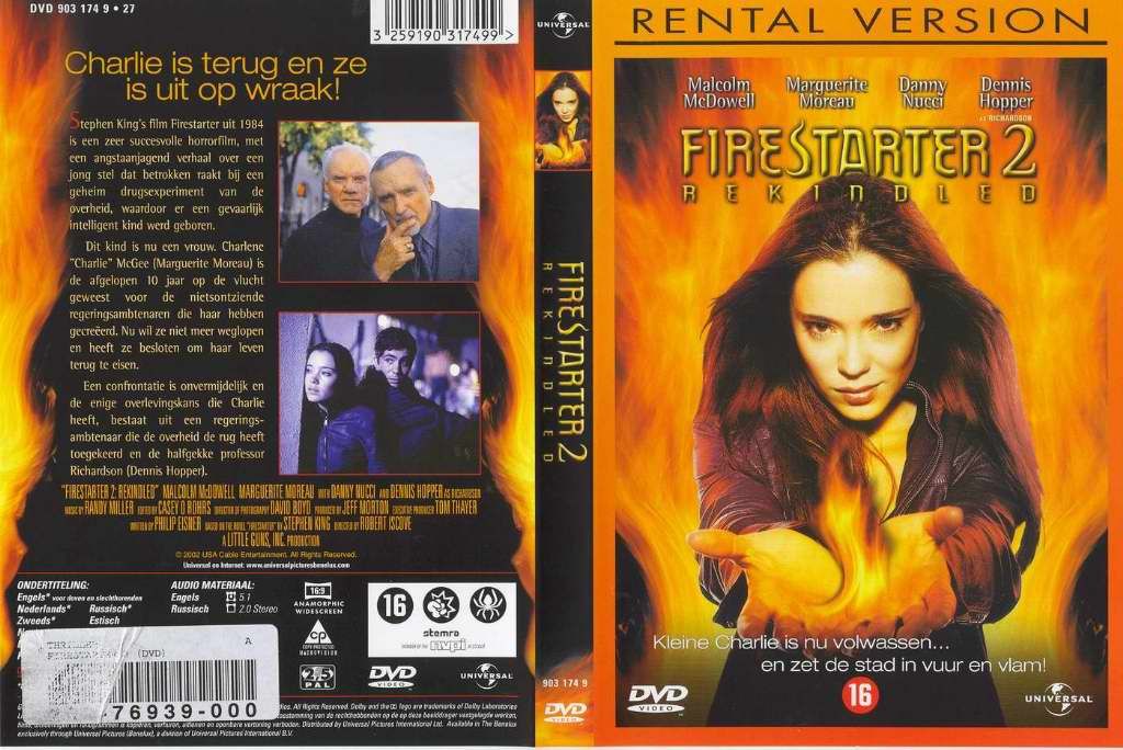 Firestarter 2 DVD NL | DVD Covers | Cover Century | Over 1.000.000 ...