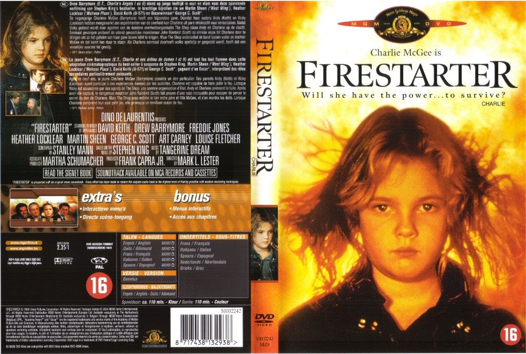 Firestarter DVD NL | DVD Covers | Cover Century | Over 1.000.000 Album ...