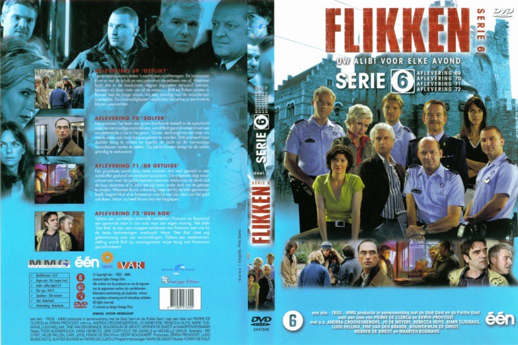 Flikken Season 6 69 72 Dvd Nl Dvd Covers Cover Century Over 1000000 Album Art Covers For