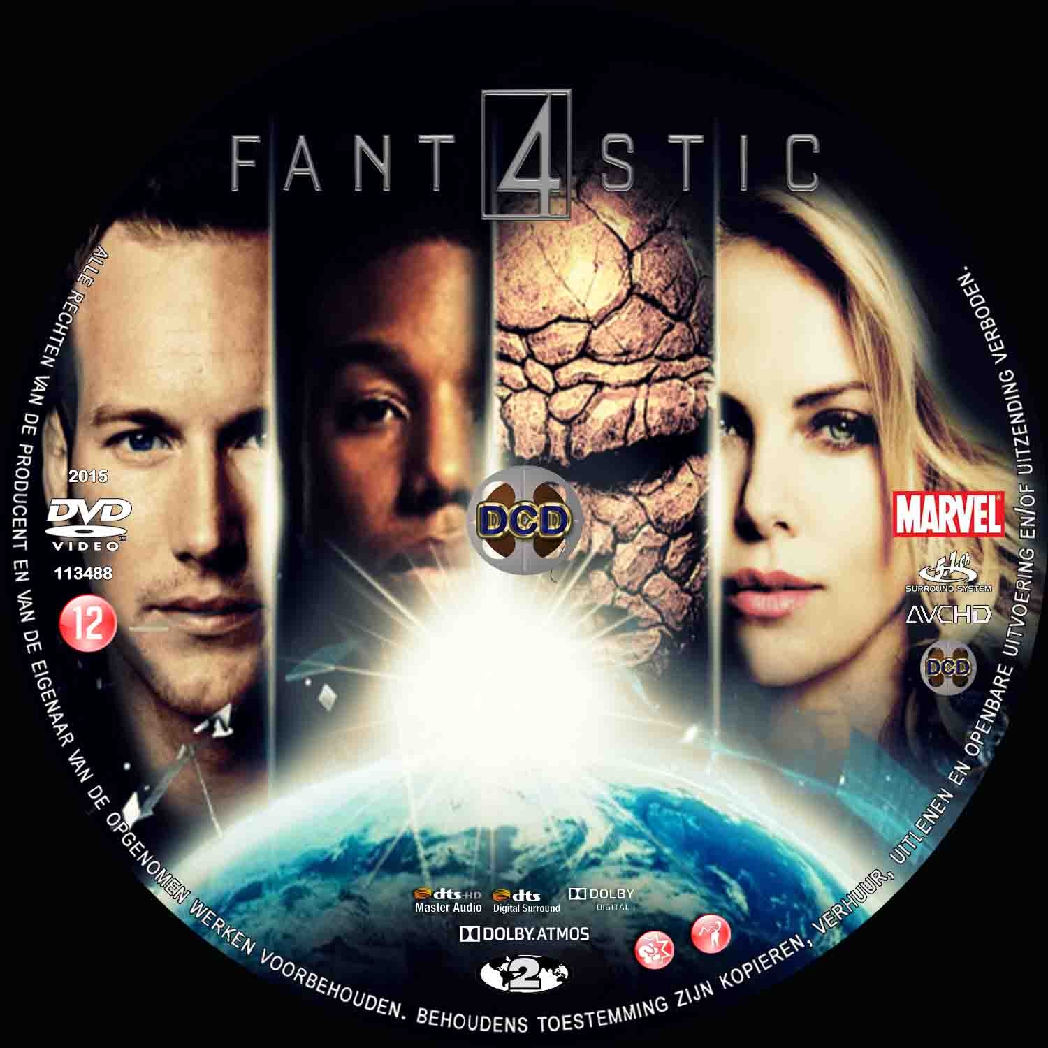 fantastic 4 (2015) DVD Cover CD | DVD Covers | Cover Century | Over 1. ...