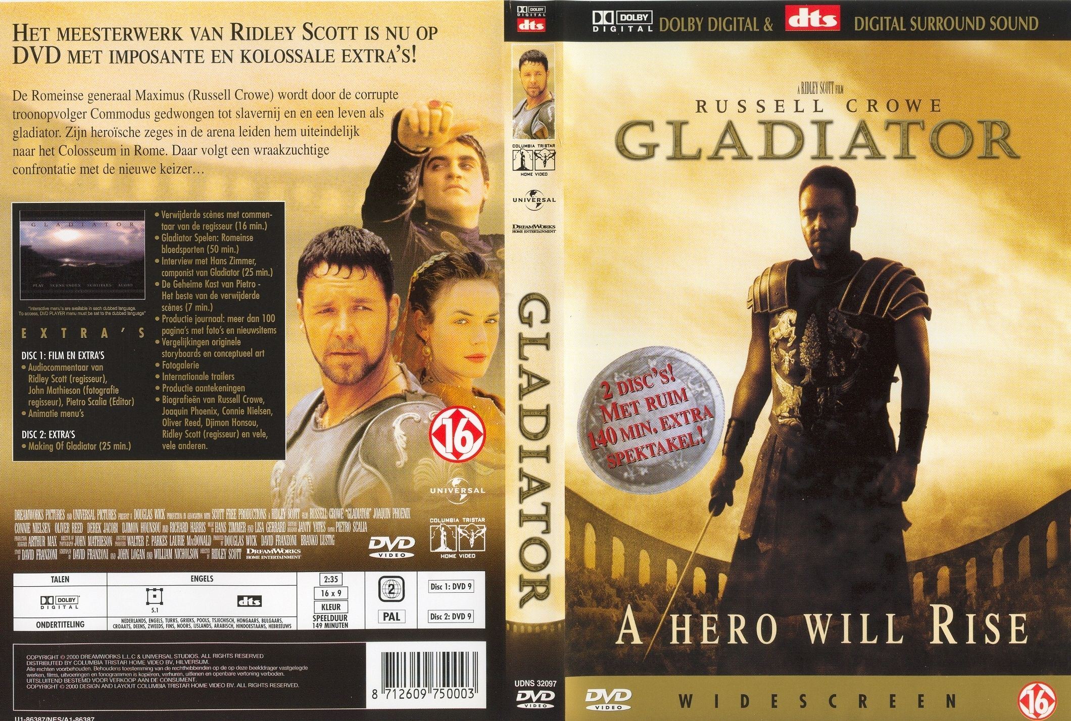 Gladiator Pal Misc Dvd1 | DVD Covers | Cover Century | Over 1.000.000 ...