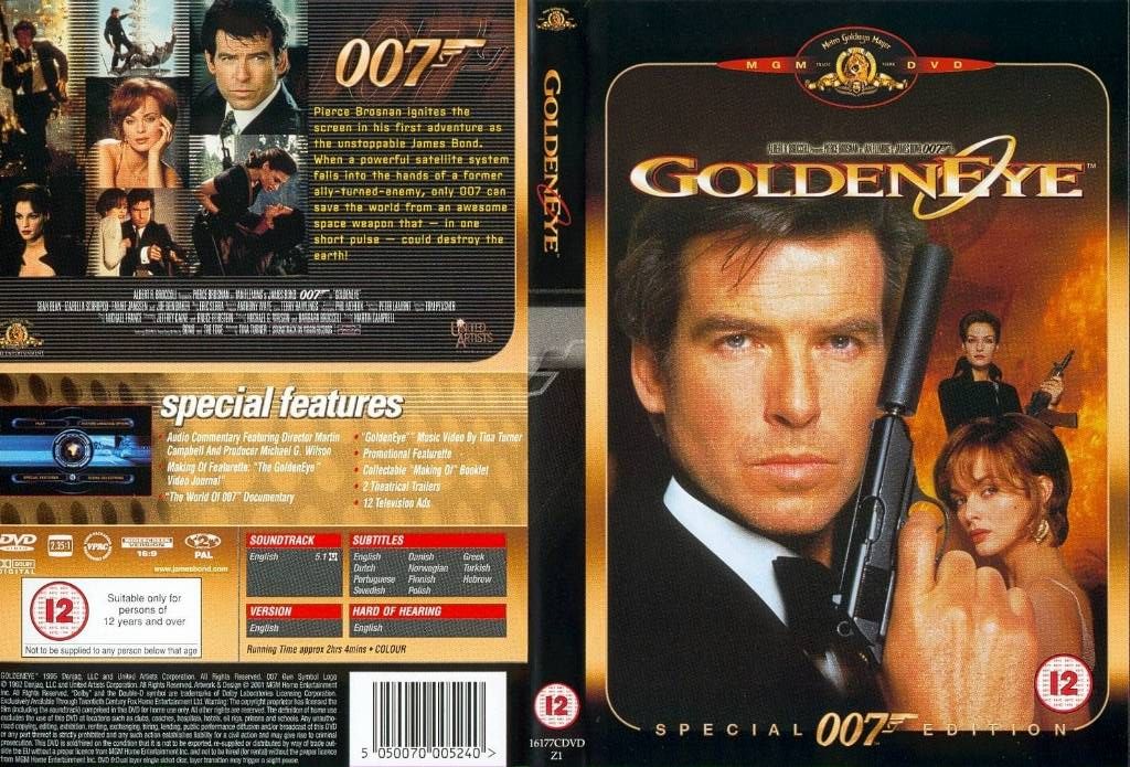 Goldeneye DVD US | DVD Covers | Cover Century | Over 1.000.000 Album ...