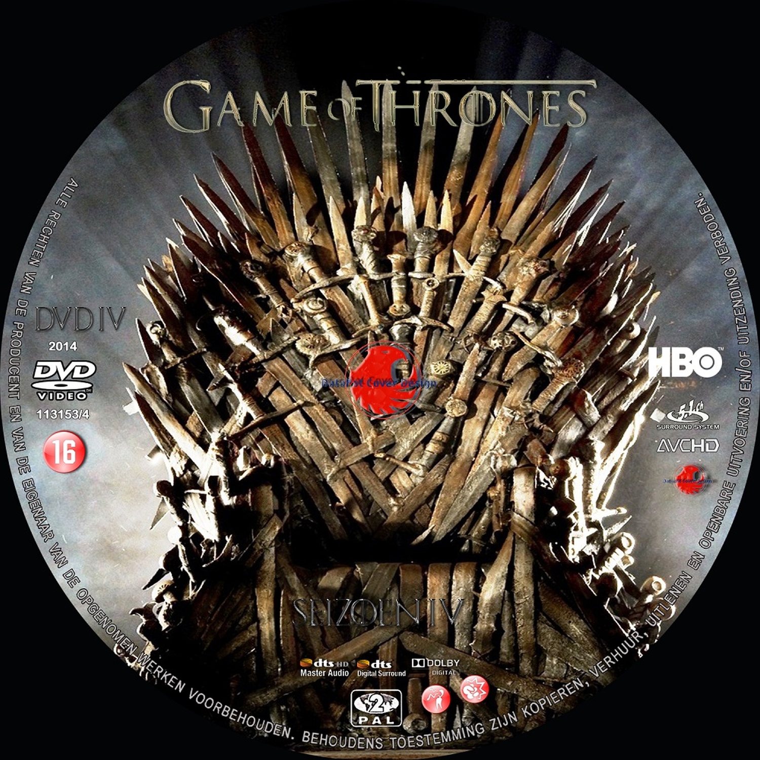 game of thrones s4 (2014) DVD Cover CD | DVD Covers | Cover Century ...