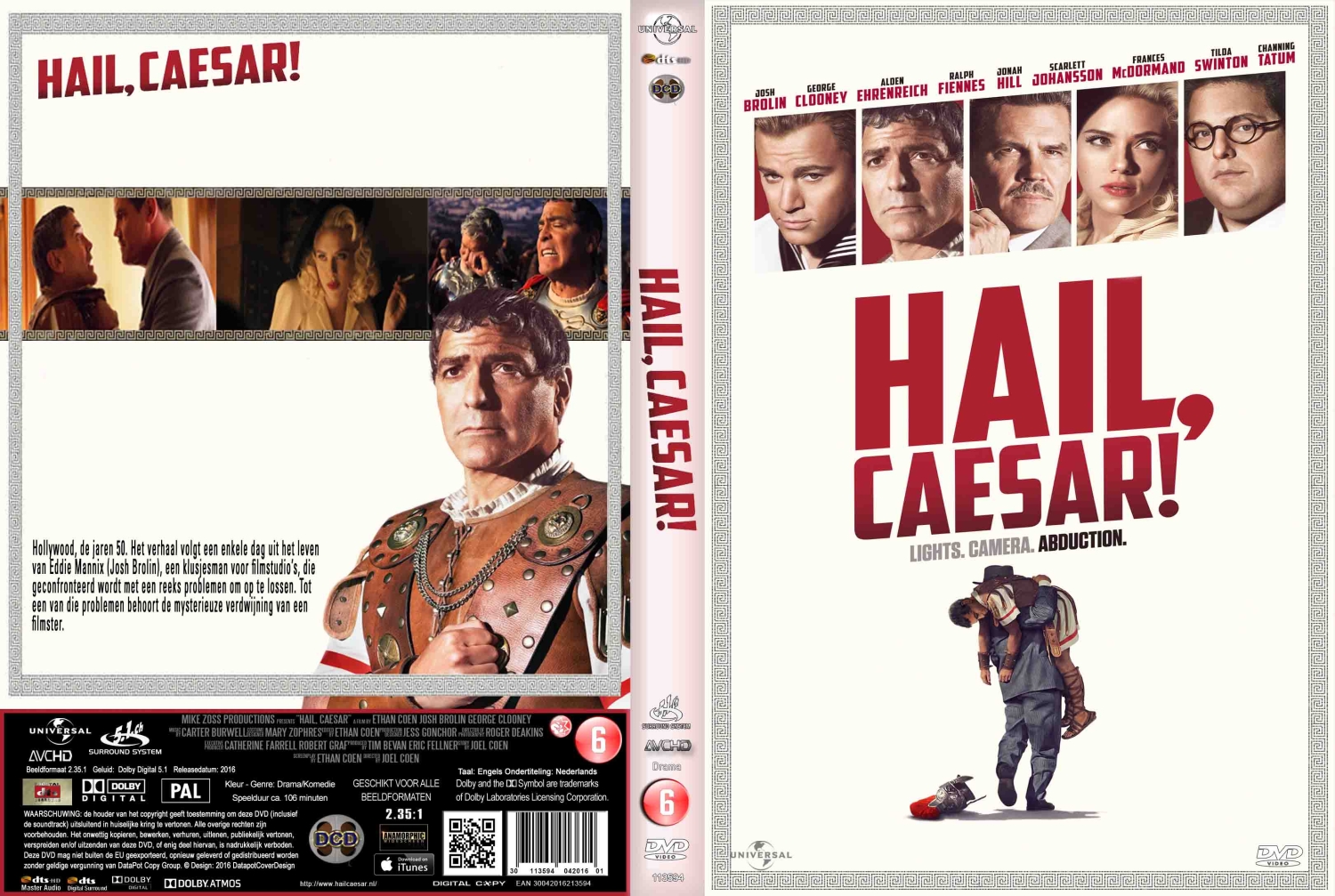 hail caesar (2015) DVD Cover | DVD Covers | Cover Century | Over 1.000. ...