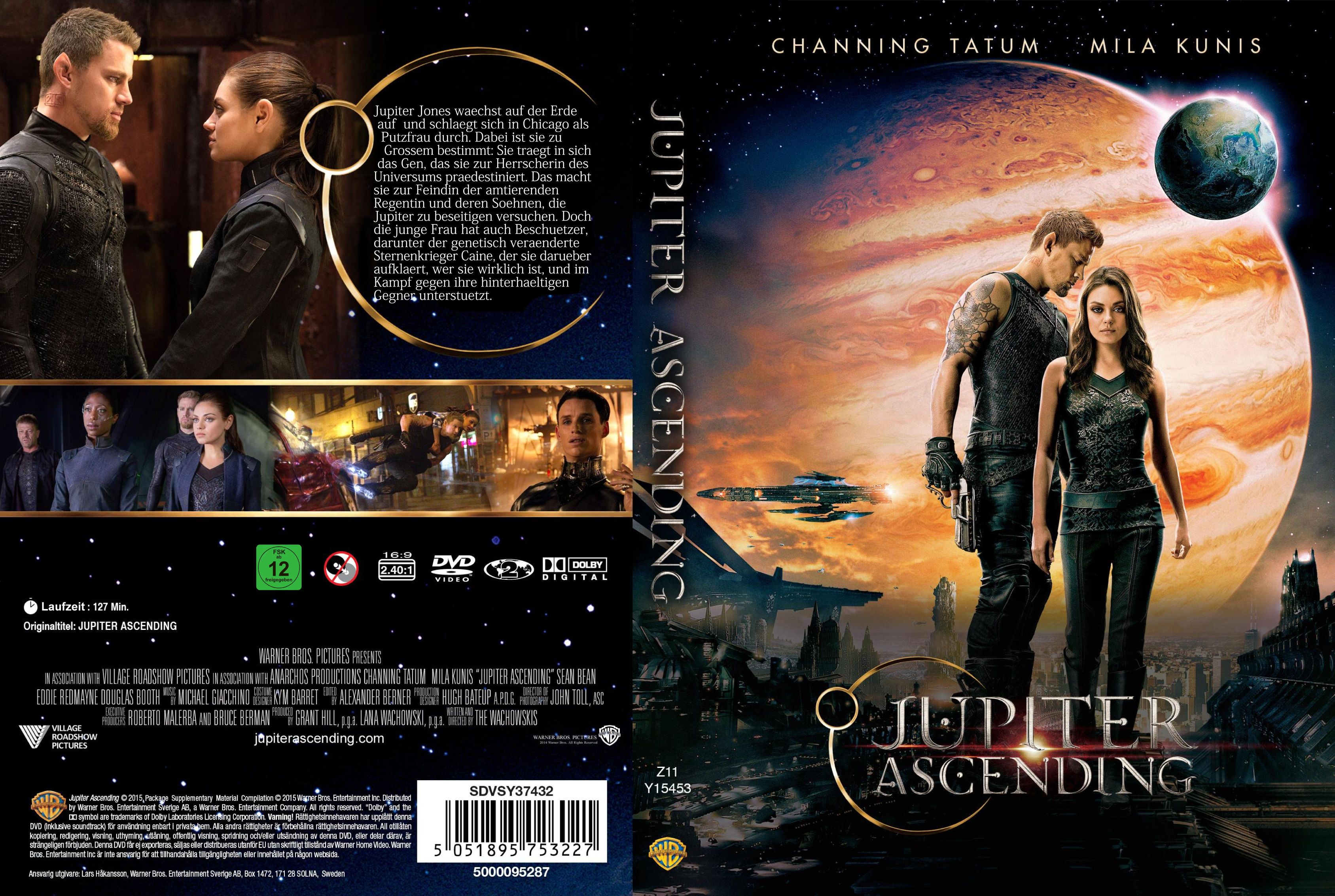 jupiter ascending cover1 | DVD Covers | Cover Century ...