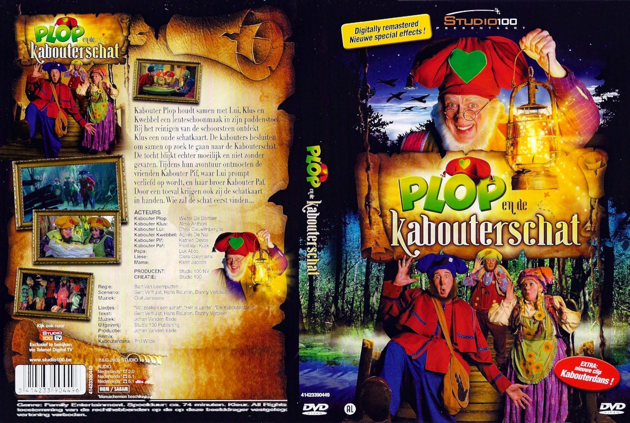 Kabouter Plop En De Kabouterschat DVD NL | DVD Covers | Cover Century ...