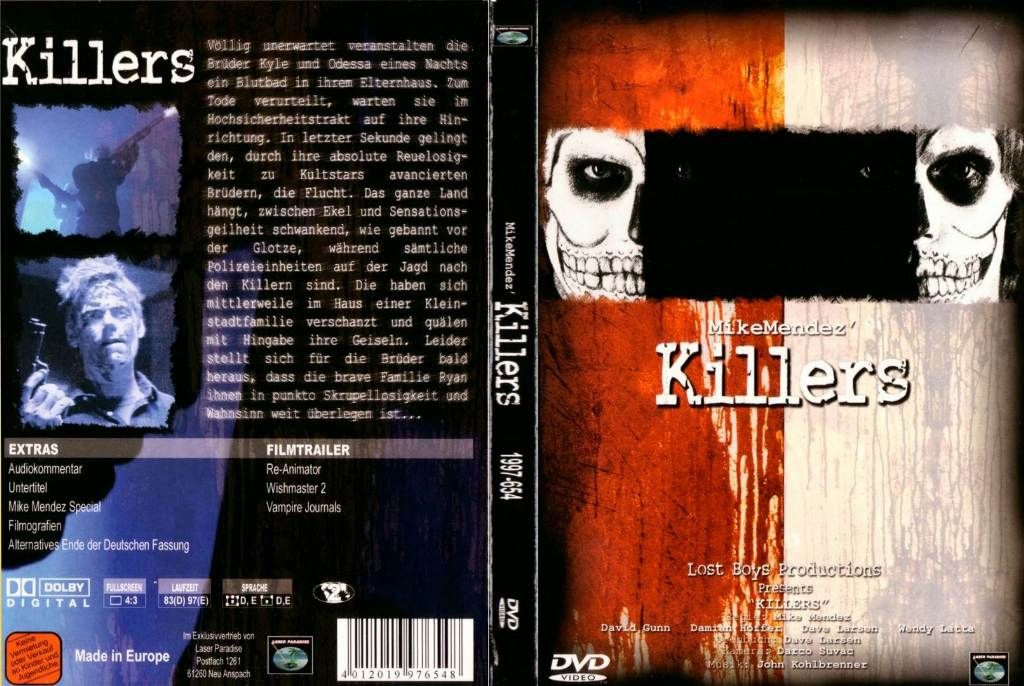 Killers DVD DE | DVD Covers | Cover Century | Over 1.000.000 Album Art ...