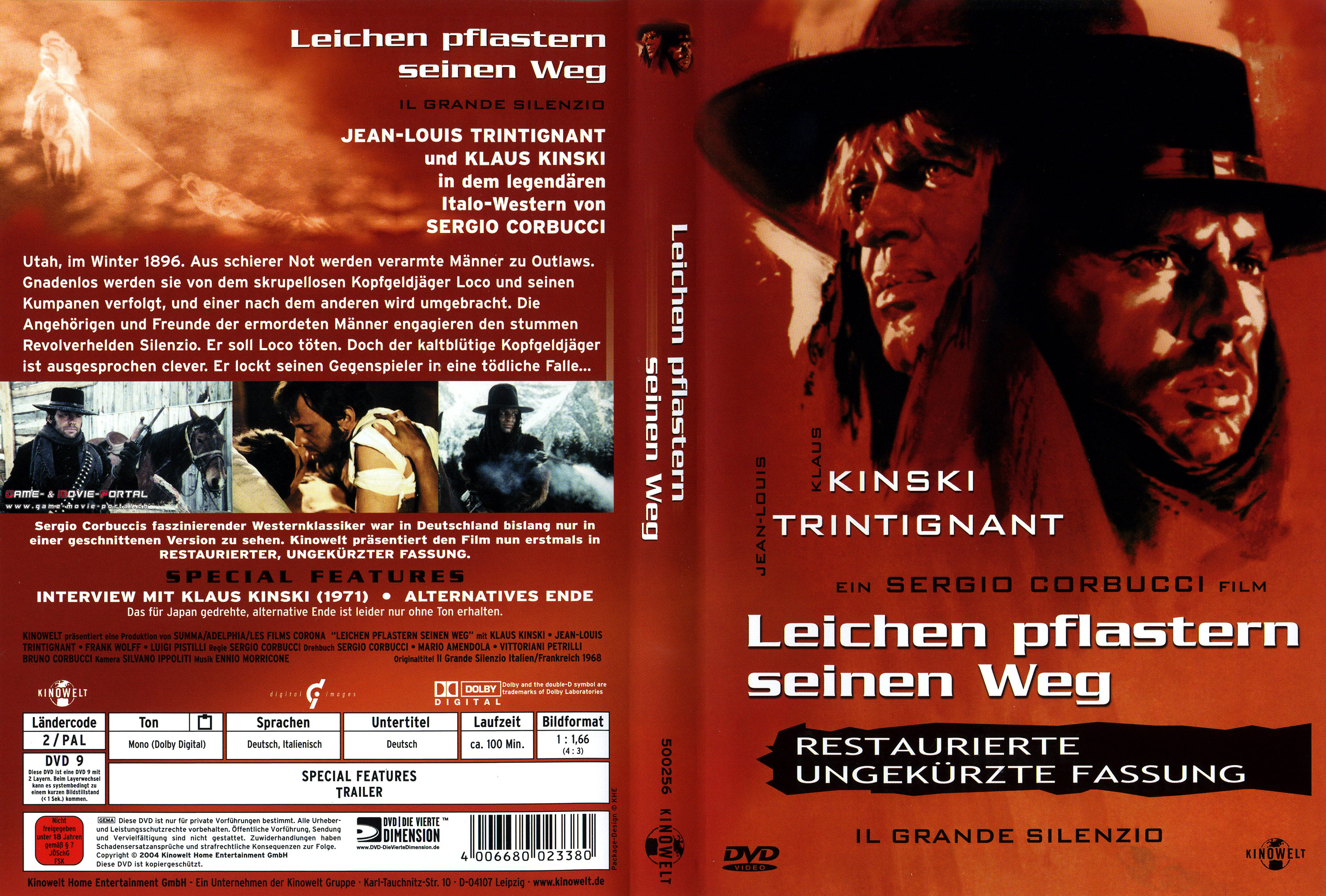 Leichen Pflastern Seinen Weg Klaus Kinski Dvd Covers Cover Century Over 1000000 Album 