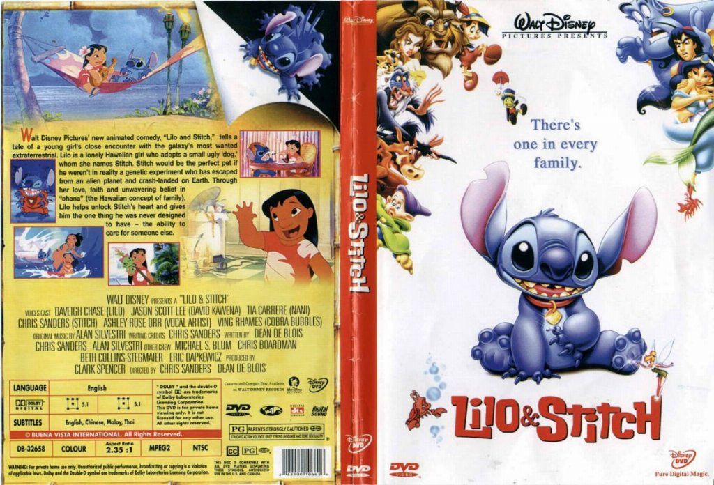 Lilo And Stitch Dvd Us Dvd Covers Cover Century Over 500 000 Album Art Covers For Free