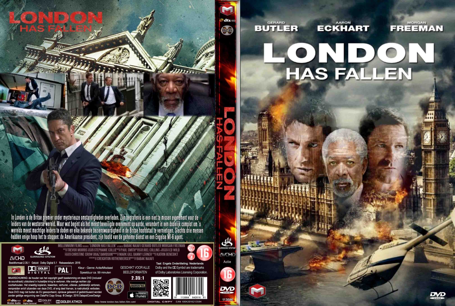 lodon has fallen (2016) DVD Cover | DVD Covers | Cover Century | Over 1 ...