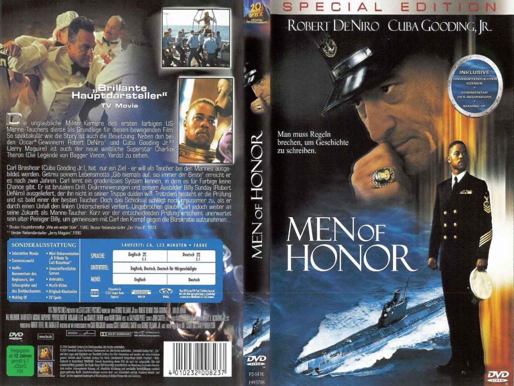 Men Of Honor DVD DE DVD Covers Cover Century Over 1.000.000