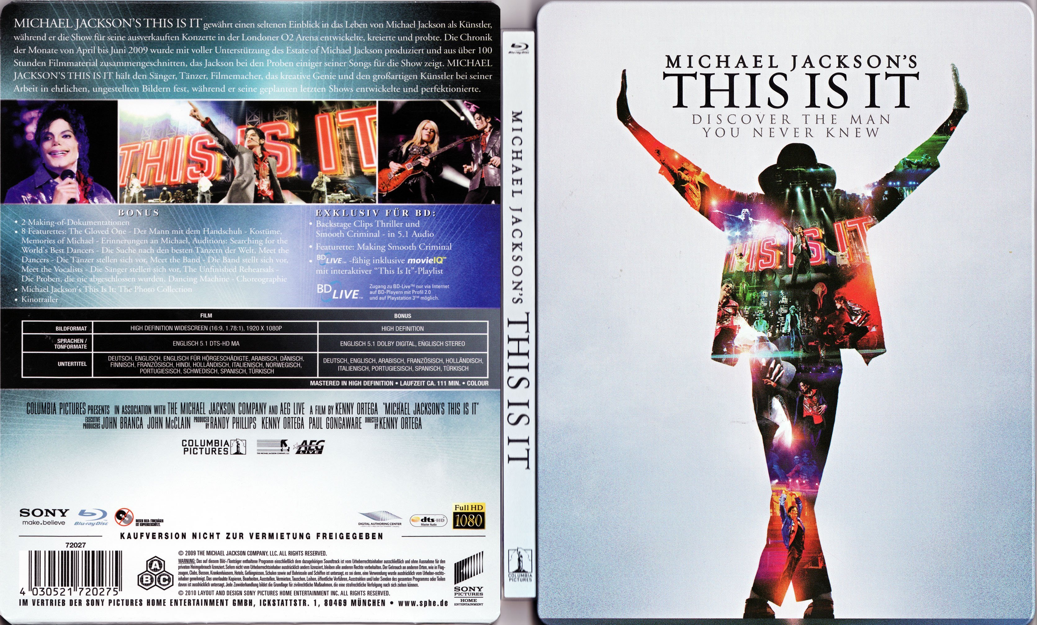 Michael Jackson This is it | DVD Covers | Cover Century | Over 1.000. ...