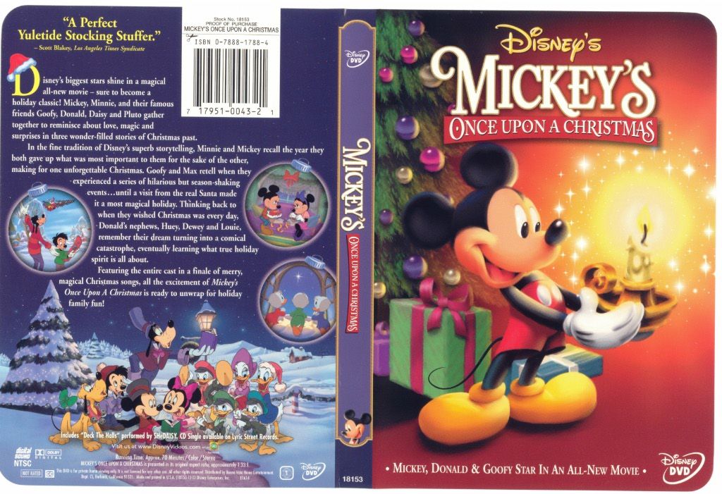 Mickeys Once Upon A Christmas DVD US | DVD Covers | Cover Century ...