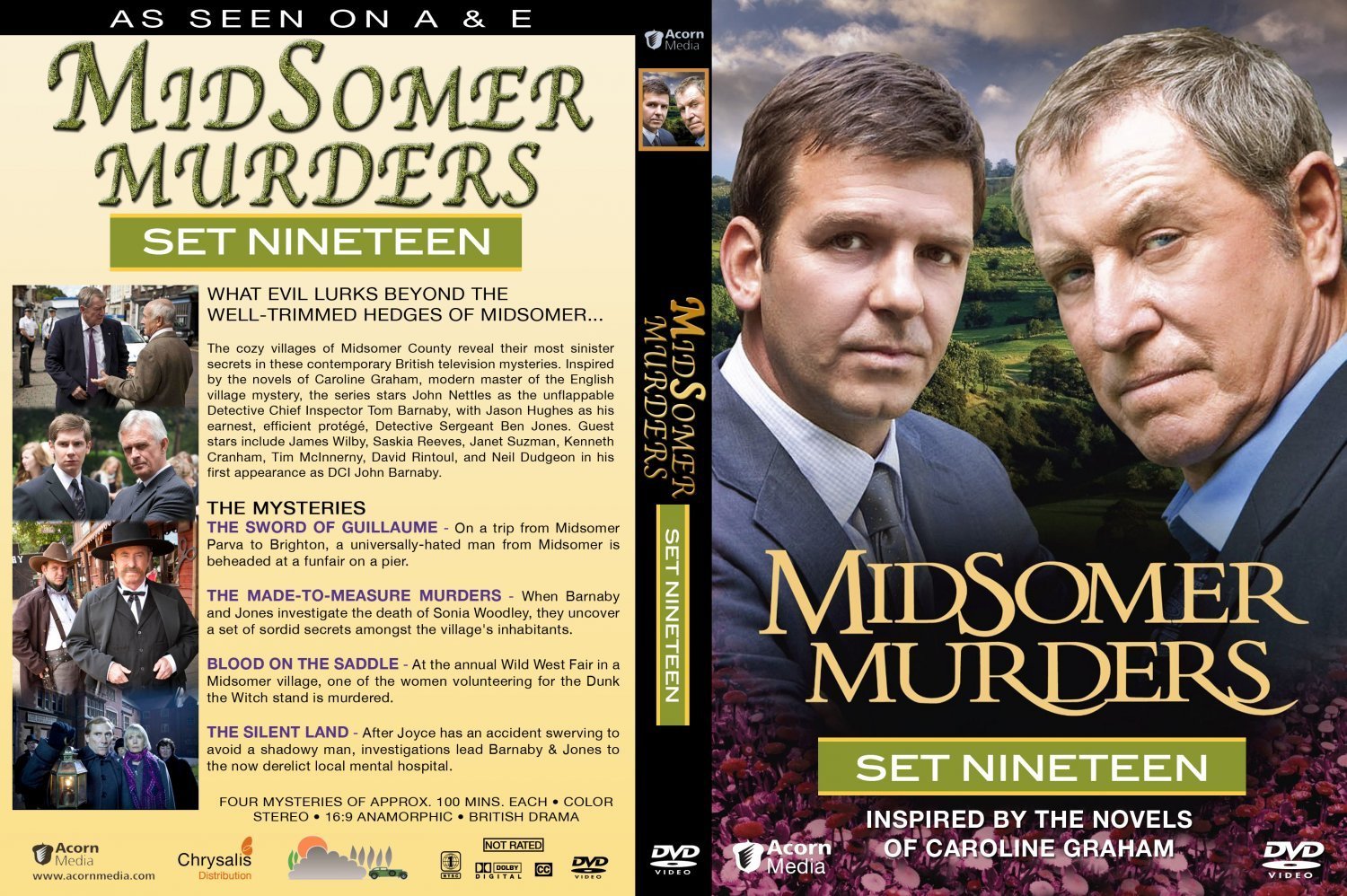 Midsomer Murders Set 19 | DVD Covers | Cover Century | Over 1.000.000 ...