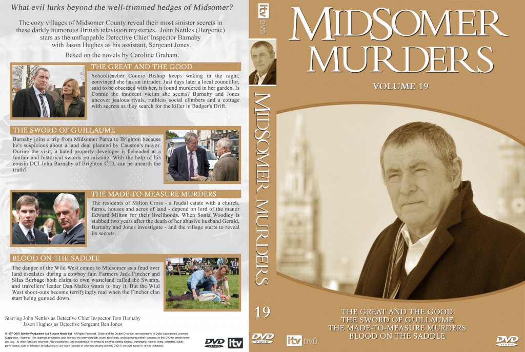 Midsomer Murders 19 | DVD Covers | Cover Century | Over 1.000.000 Album ...