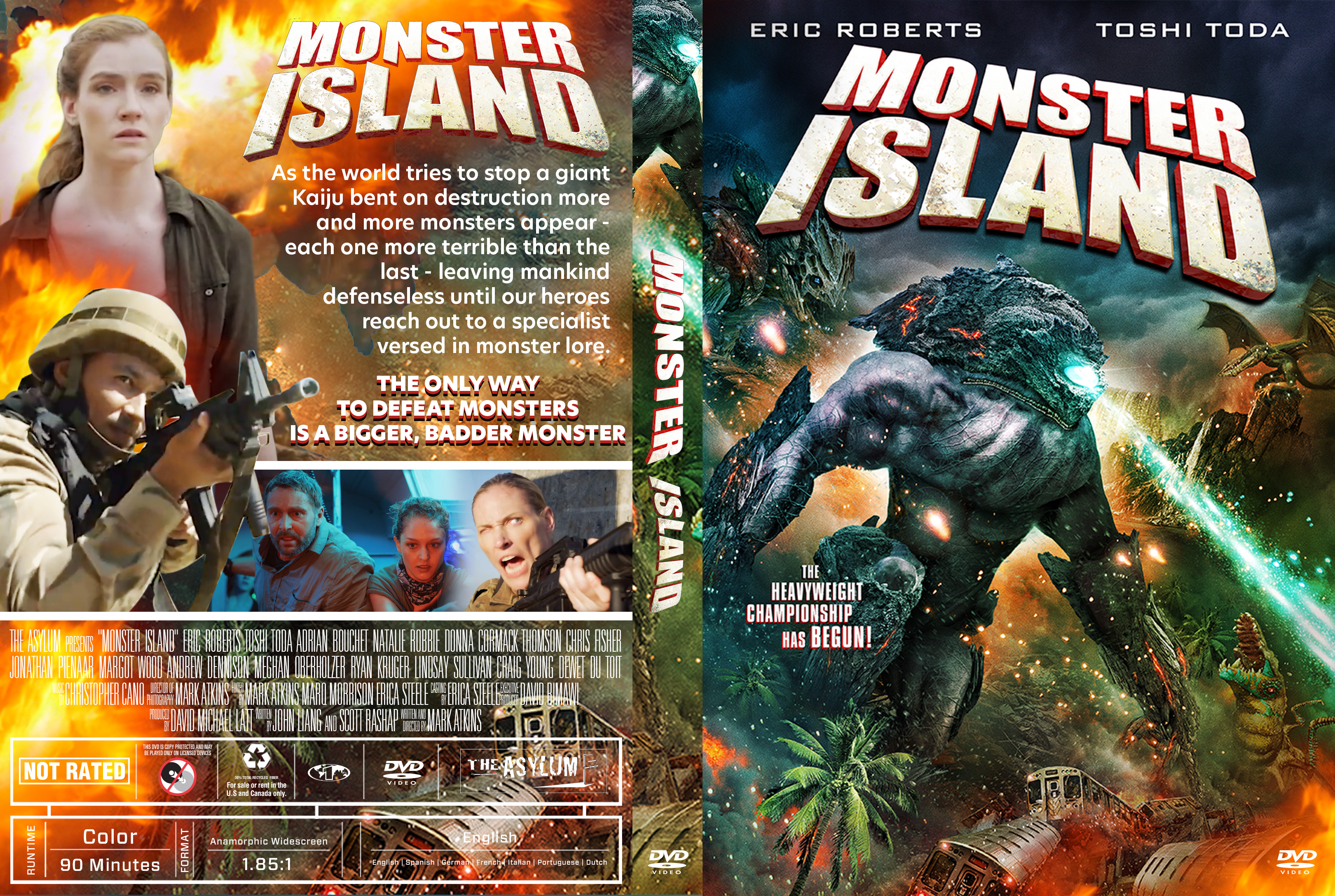 Monster Island 19 Front Dvd Covers Cover Century Over 1 000 000 Album Art Covers For Free