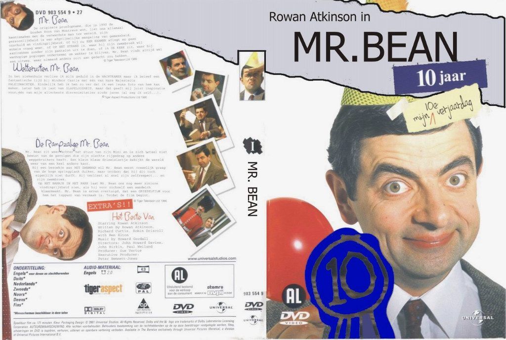 Mr Bean 10 Jaar I DVD NL | DVD Covers | Cover Century | Over 1.000.000 ...