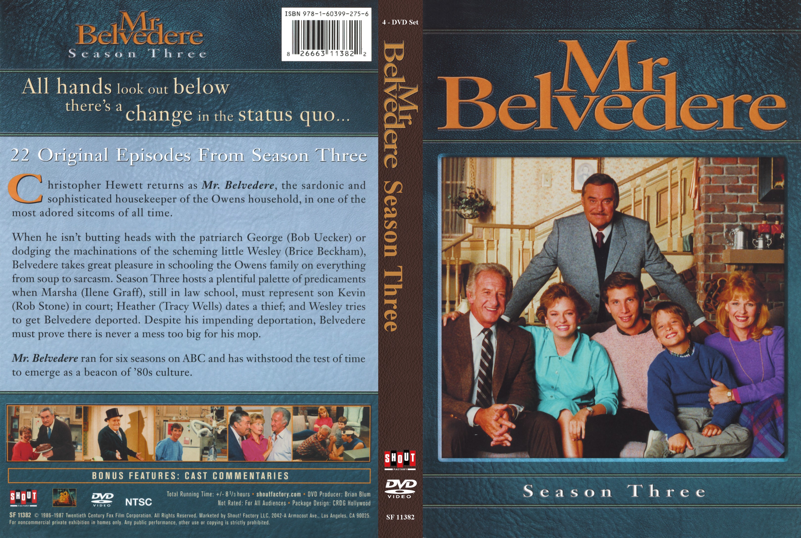 Mr. Belvedere Season Three | DVD Covers | Cover Century | Over 1.000.000  Album Art covers for free