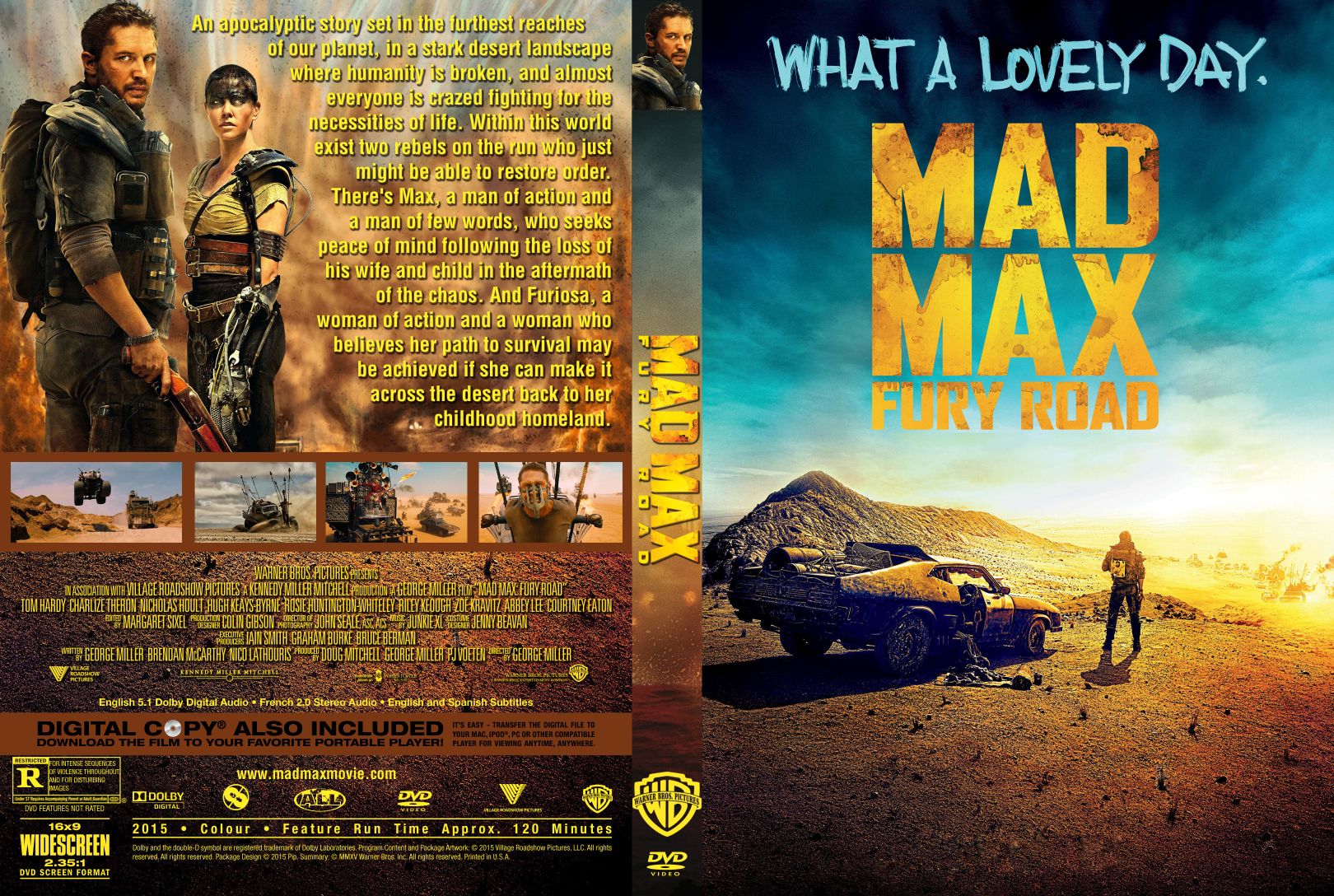 mad max fury road 4k cover