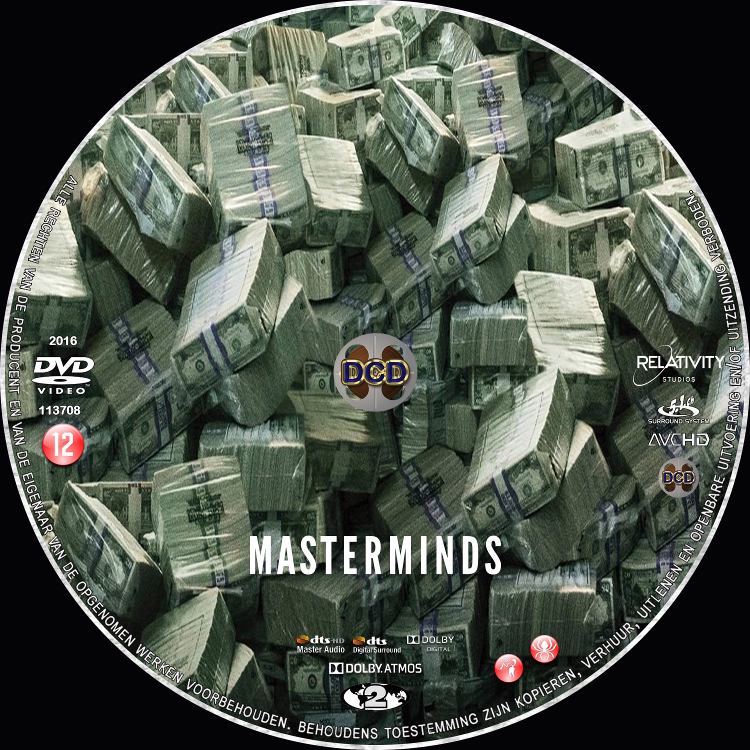 masterminds (2016) DVD Cover CD | DVD Covers | Cover Century | Over 1. ...