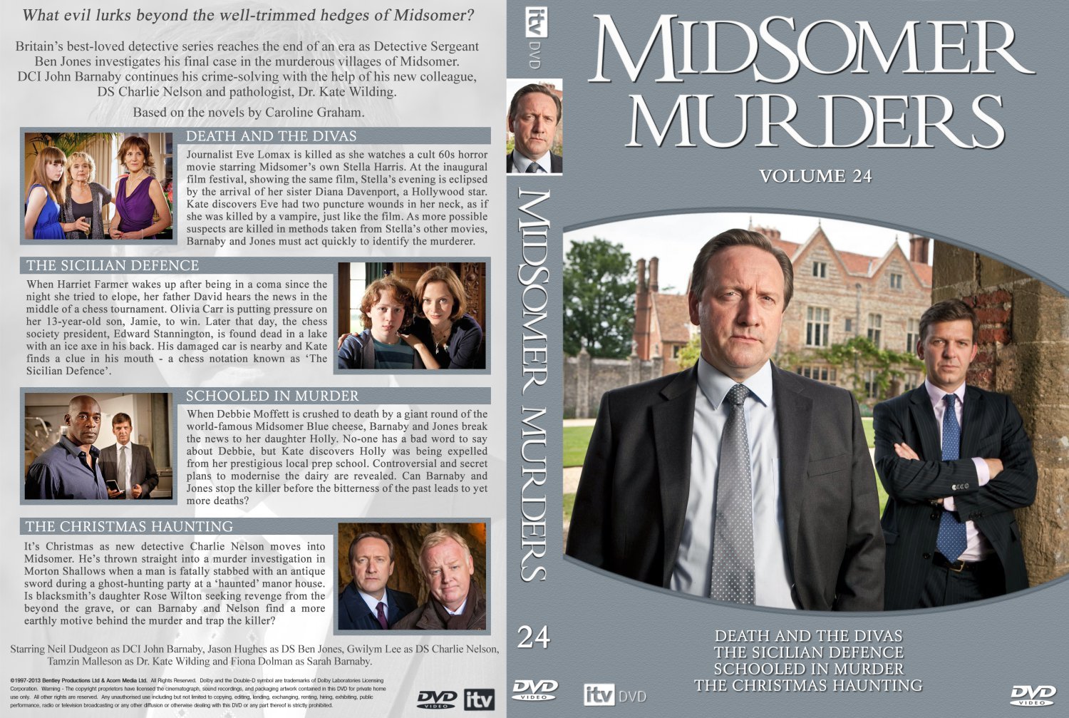 Midsomer Murders 24 | DVD Covers | Cover Century | Over 1.000.000 Album ...