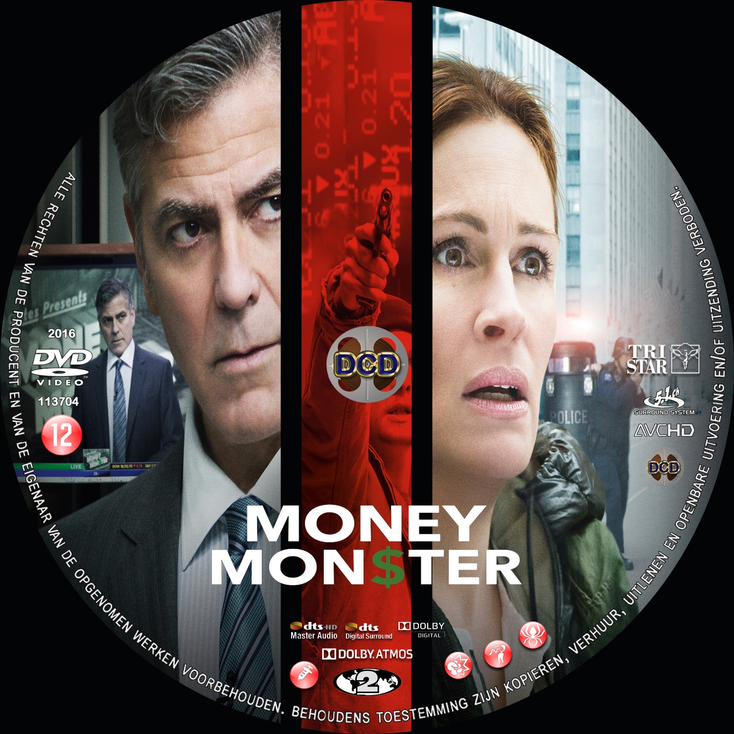 money monster (2016) DVD Cover CD | DVD Covers | Cover Century | Over 1 ...