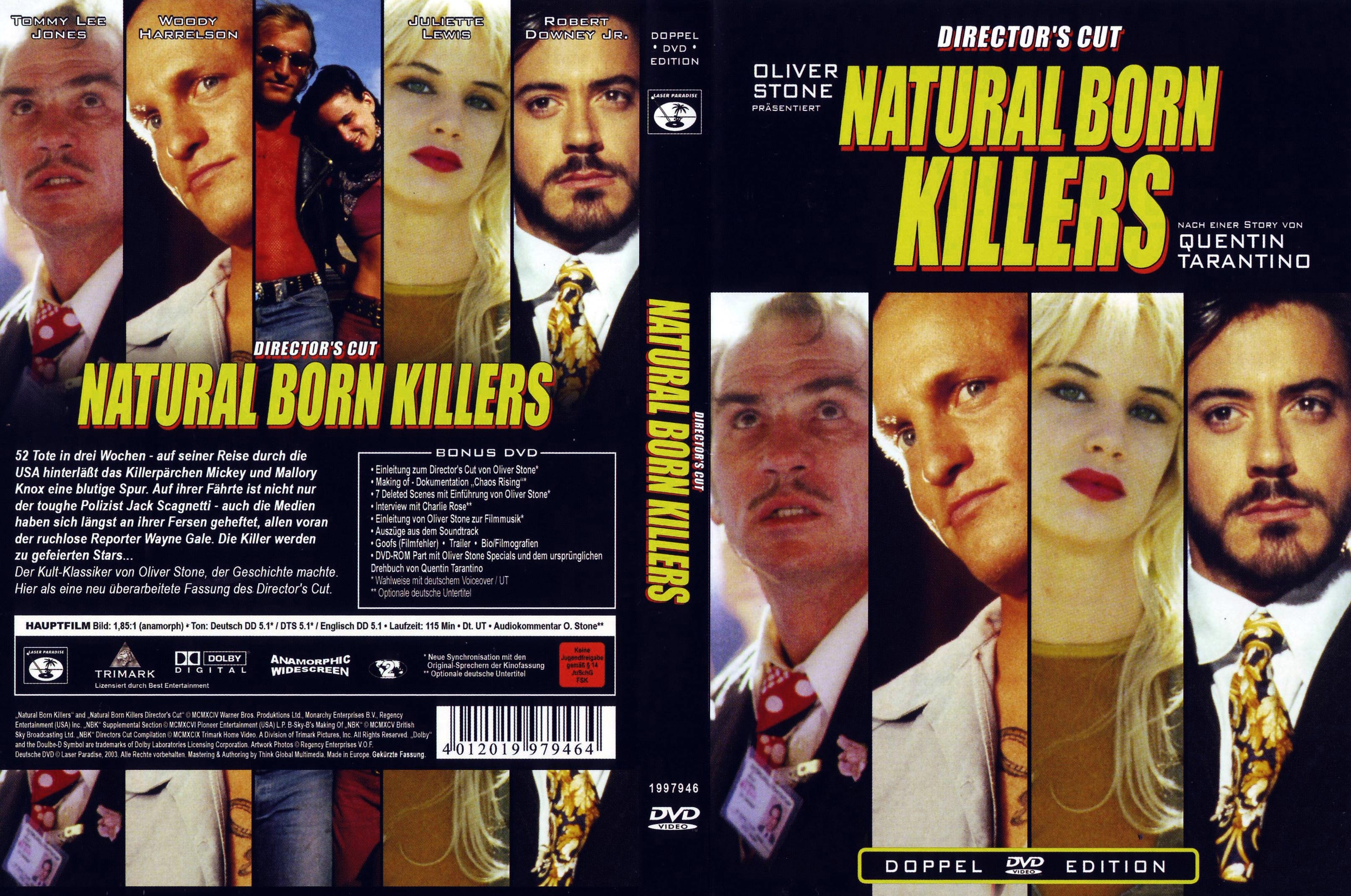 Natural Born Killers dvd cover german | DVD Covers | Cover Century ...