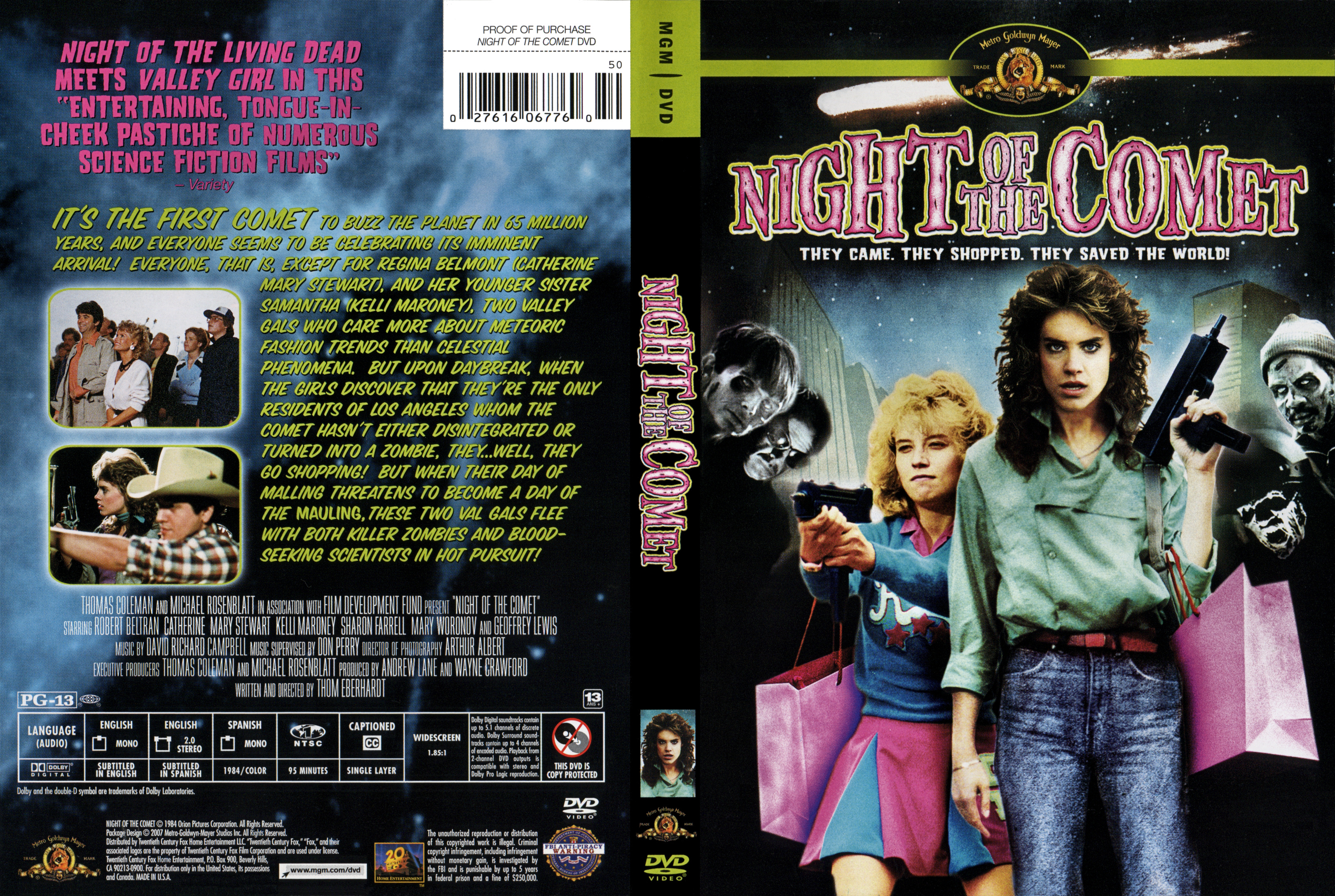 Night Of The Comet Dvd Covers Cover Century Over 500 000 Album Art Covers For Free