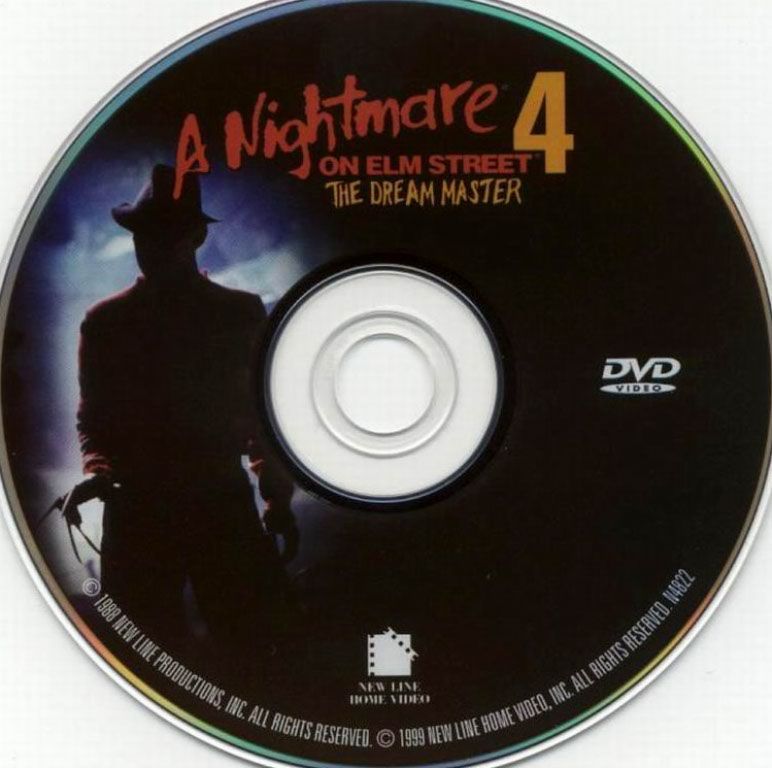 Nightmare On Elm Street 4 DVD CD | DVD Covers | Cover Century | Over 1. ...