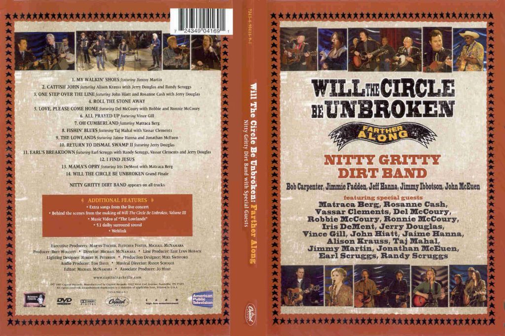 Nitty Gritty Dirt Band Will The Circle Be Unbroken Farther Along Dvd Us