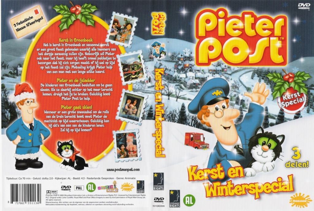 Pieter Post Kerst En Winterspecial DVD NL DVD Covers Cover Century