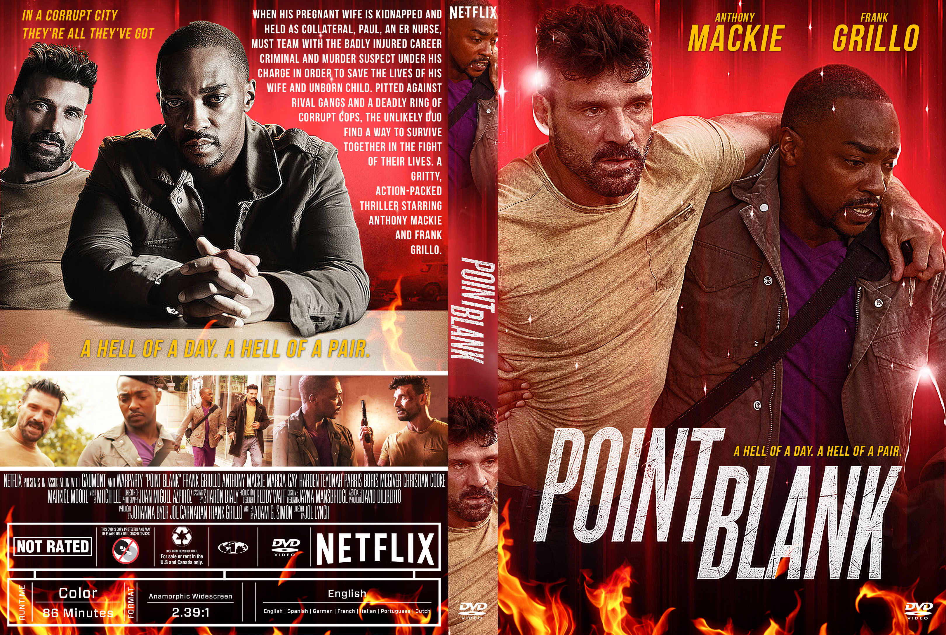 Point Blank 2019 DVD Covers Cover Century Over 1.000.000